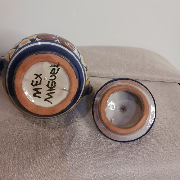 Signed Talavera Pottery Pot - Picture 6 of 6